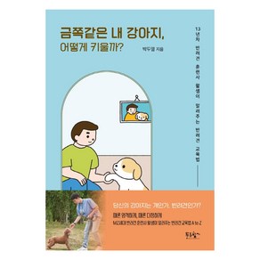 금쪽같은 내 강아지 어떻게 키울까?:13년차 반려견 훈련사 왈샘이 알려주는 반려견 교육법