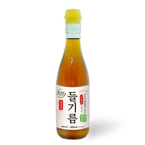 복이네먹거리 통들깨로 만든 저온압착 순한맛 맑은 들기름, 300ml, 1개