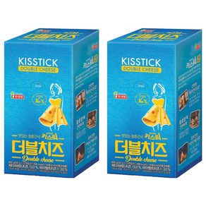 롯데햄 키스틱 더블치즈 소시지, 600g, 2개