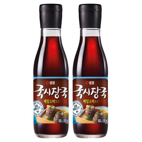 샘표 국시장국 메일소바소스, 350ml, 2개