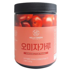 헬로우그린 오미자 가루, 250g, 1개