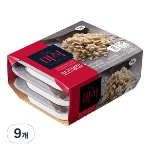 더미식 보리쌀밥, 180g, 9개