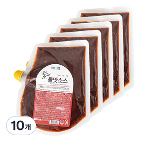 간편한식 절대 불맛소스, 10개, 500g