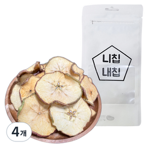 니칩내칩 건조 사과, 20g, 4개