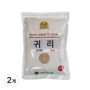 대한농산 귀리, 2kg, 2개