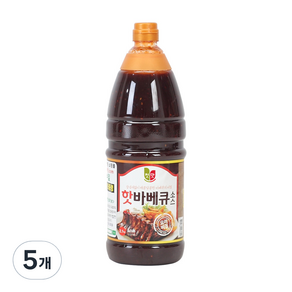 첫맛 청우식품 핫베비큐 소스