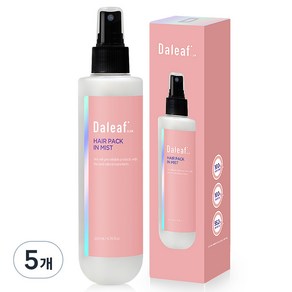 달리프 글램 노워시 헤어 팩 인 미스트, 200ml, 5개