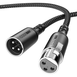 코드웨이 캐논 암수 XLR 마이크 케이블 3m