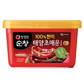 청정원순창 태양초 매운고추장 골드, 3kg, 1개