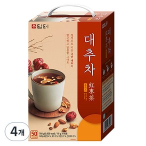 담터 대추차플러스, 15g, 50개입, 4개