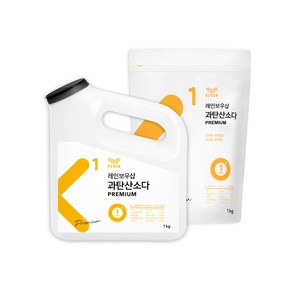 레인보우샵 왕톡톡이 과탄산소다 산소계표백제 리필세트, 1kg, 1개