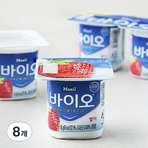 매일바이오 딸기 요거트, 85g, 8개