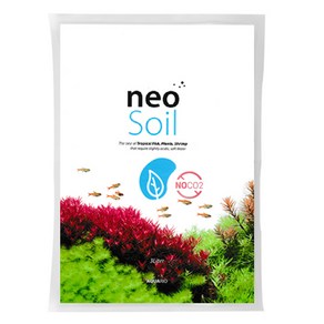 아쿠아리오 네오 소일 NO CO2 3mm + 네오 플루이드 50ml 비닐 포장 + 네오 클린 50ml 비닐 포장, 3L, 1개