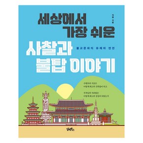 세상에서 가장 쉬운 사찰과 불탑이야기:불교문화의 유래와 변천