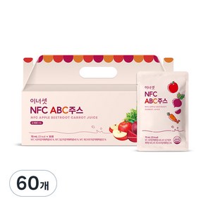 이너셋 NFC ABC주스 30p, 70ml, 60개