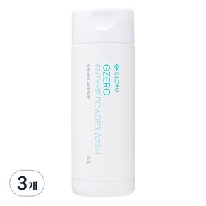 지로뷰 G ZERO 엔자임 클렌징 파우더, 50g, 3개