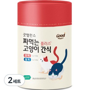 굿밸런스 고양이 짜먹는 간식 플러스 60p