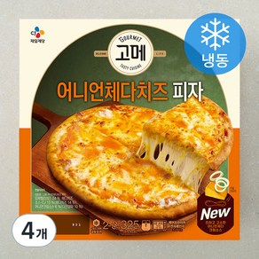 고메 어니언체다치즈 피자 (냉동), 325g, 4개