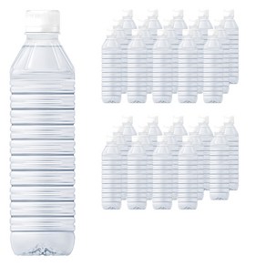 물하나 지리산 eco 생수 무라벨, 500ml, 40개