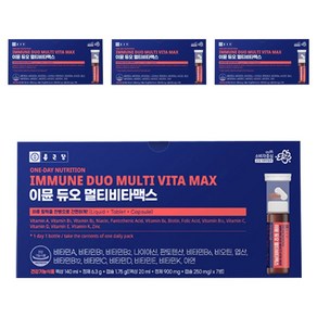 종근당 이뮨 듀오 멀티비타맥스, 7회분, 3개