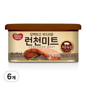 동원 런천미트, 200g, 6개