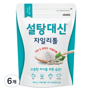 설탕대신 알티스트 자일리톨, 180g, 6개