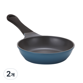 네오플램 일라 딥블루 후라이팬, 20cm, 2개