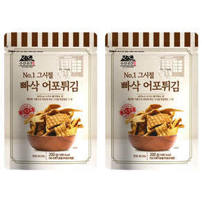 그시절 빠삭 어포 튀김, 200g, 2개