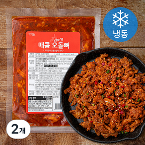 맛잇동 매콤 오돌뼈 (냉동), 260g, 2개