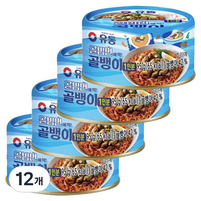 유동 골빔면 골뱅이, 95g, 12개