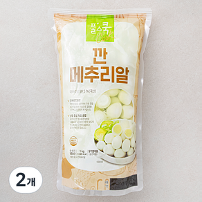 풀스쿡 깐 메추리알, 1kg, 2개