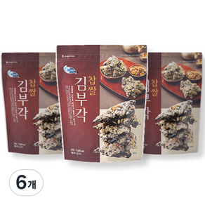 예맛 찹쌀 김부각, 70g, 6개