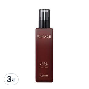 코리아나 위네이지 옴므 올인원, 200ml, 3개