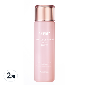 코리아나 쉬니즈 바이탈 솔루션 플러스 토너, 2개, 150ml