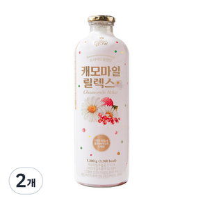 발란스그로우 캐모마일 릴렉스 음료, 1.2kg, 2개