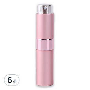 바코젤 향수 공병 8ml, 핑크, 6개