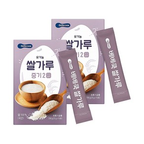 베베쿡 쌀가루 이유식 중기2, 250g, 2개