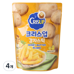 크리스업 감자스틱 허니버터 5p, 100g, 4개