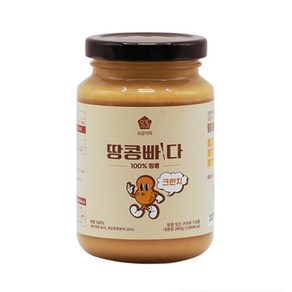 오감식탁 땅콩빠다 크런치 잼, 260g, 1개