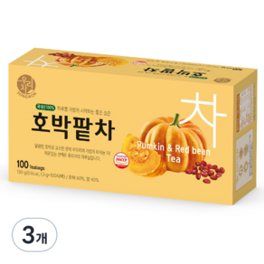 우리차 호박팥차, 1.3g, 100개입, 3개