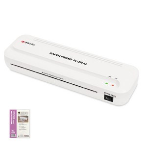 현대오피스 페이퍼프랜드 실속형 간편한 사용 A4코팅기 + A4코팅지 50매, A4, PL-230 A4