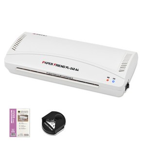 현대오피스 페이퍼프랜드 A4코팅기 PL-240 A4 + A4 코팅지 50매 + 코너라운더, A4