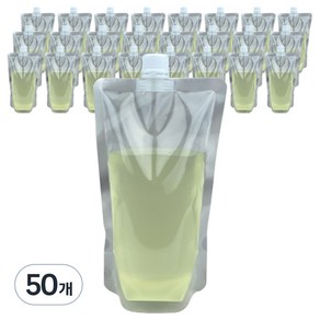 맘스퀴즈 스파우트 음료 파우치 22파이 500ml, 14 x 22cm, 1개입, 50개