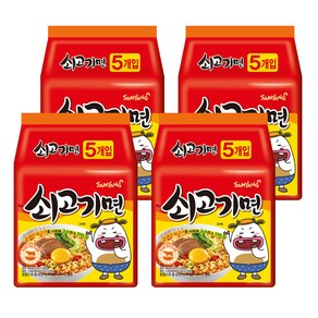 삼양 쇠고기면 120g, 20개