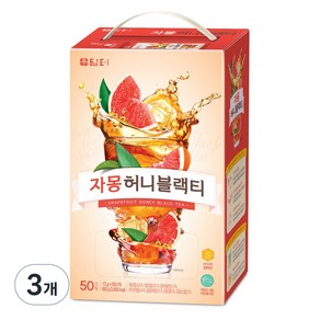 담터 자몽 허니 블랙티 분말, 13g, 50개입, 3개