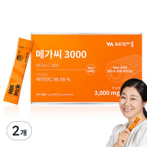 비타민마을 메가씨 3000 비타민C, 3g, 2개