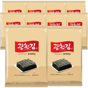 광천김 참 재래 전장김