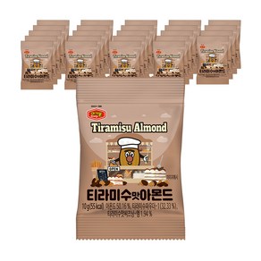 머거본 티라미수맛 아몬드, 10g, 25개