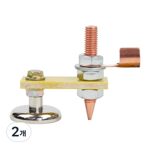 세인티에프 용접 접지 자석 싱글타입, 2개