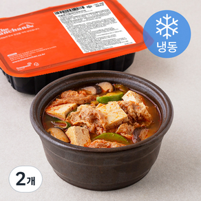 더반찬 차돌박이 된장찌개 (냉동), 550g, 2개